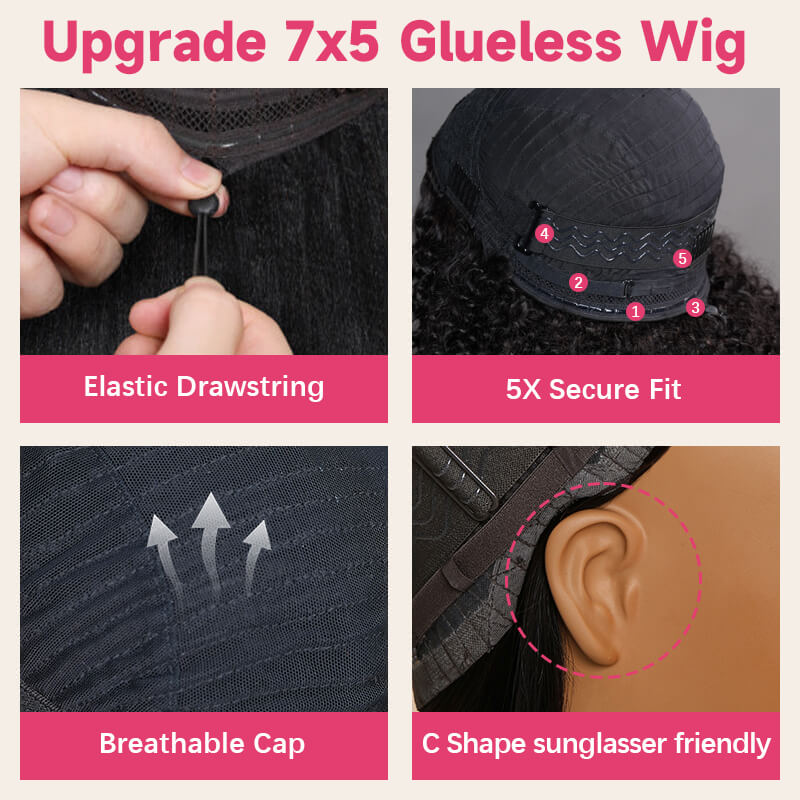 $199= 2 Wigs | Geeta Highlight Water Wave 13x4 Lace Front Wig and 7x5 Glueless Lace Brown Wig Bogo Sale - GeetaHair