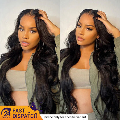 $199 30Inch 180% Density Body Wave Lace Frontal Wig Upgrade Invisi Drawstring Glueless Wigs Flash Sale - GeetaHair